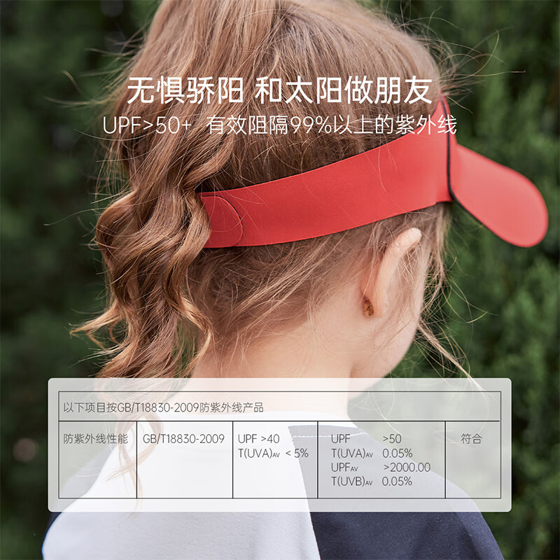 babylove【清仓】儿童遮阳帽夏季宝宝防晒鸭舌帽清凉空顶帽婴儿幼户外帽子 春日粉 均码