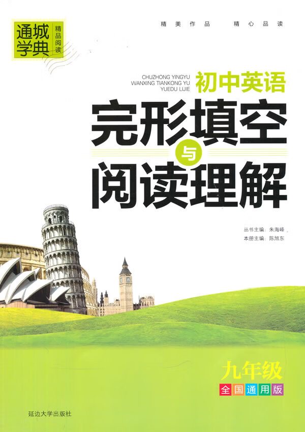17精品阅读初中英语完形填空与阅读理解:九年级 朱海峰主编