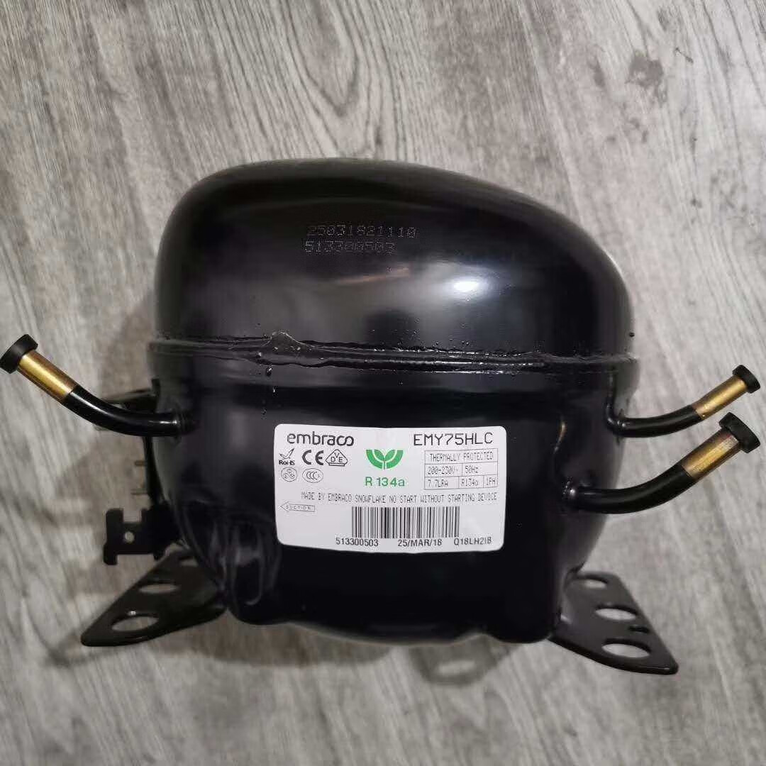 恩布拉科emy75hlcemt75nlpemy75hlp冷柜压缩机