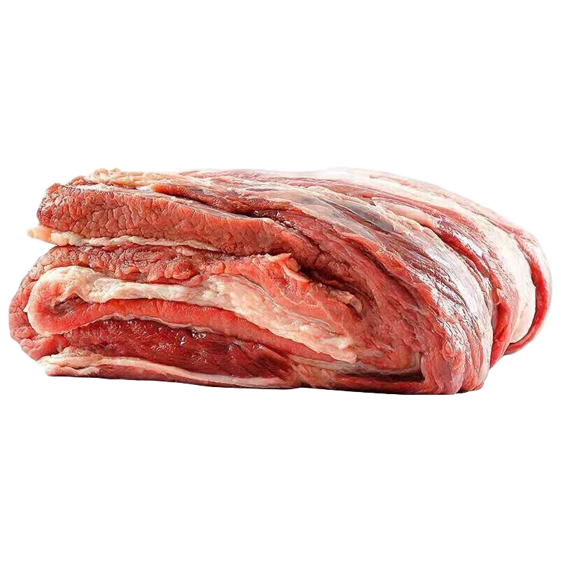 拍3件 桃西村速冻原切牛腩肉 新鲜冷冻黄牛肉大块 原切牛腩 1斤 109.9元（合36.63元/件)
