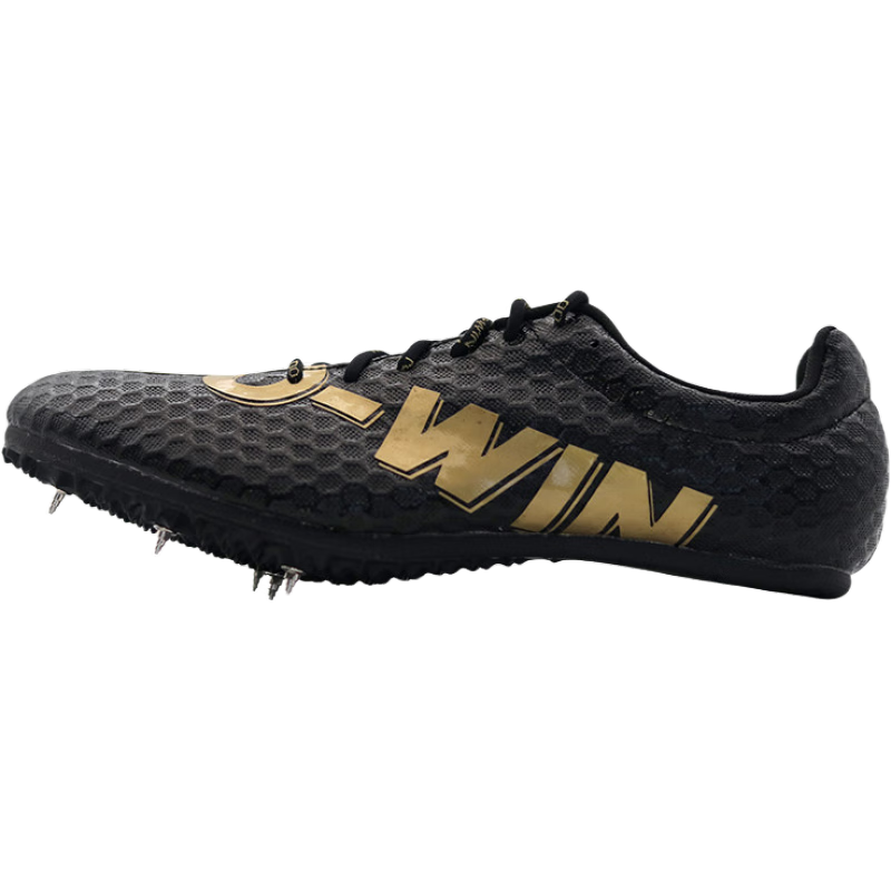 多威（Do-win）釘鞋田徑短跑男學(xué)生中考專(zhuān)用三級跳遠釘子鞋女比賽跑步訓練鞋 黑色 43