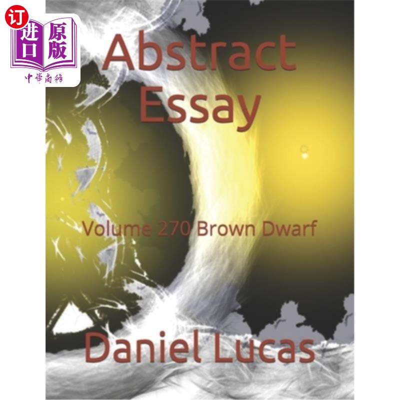 海外直订abstract essay: volume 270 brown dwarf 论文摘要:第270卷
