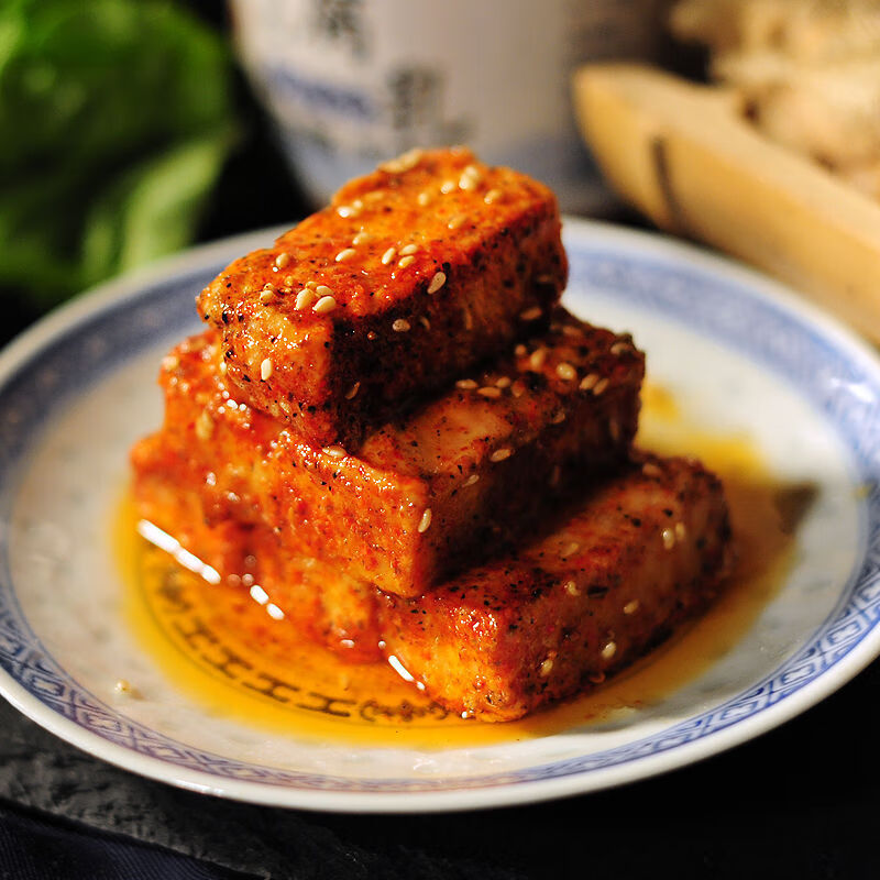杞里香豆腐乳农家自制徽州黄山毛豆腐乳霉豆腐安徽特产下饭微辣味 450