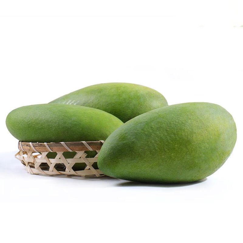 润味来海南大青芒果大果新鲜当季水果青皮芒甜心 5斤精选果