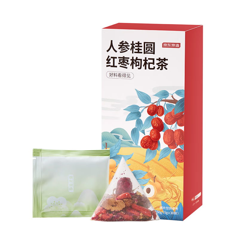 人参桂圆红枣枸杞茶150g（5g*30）