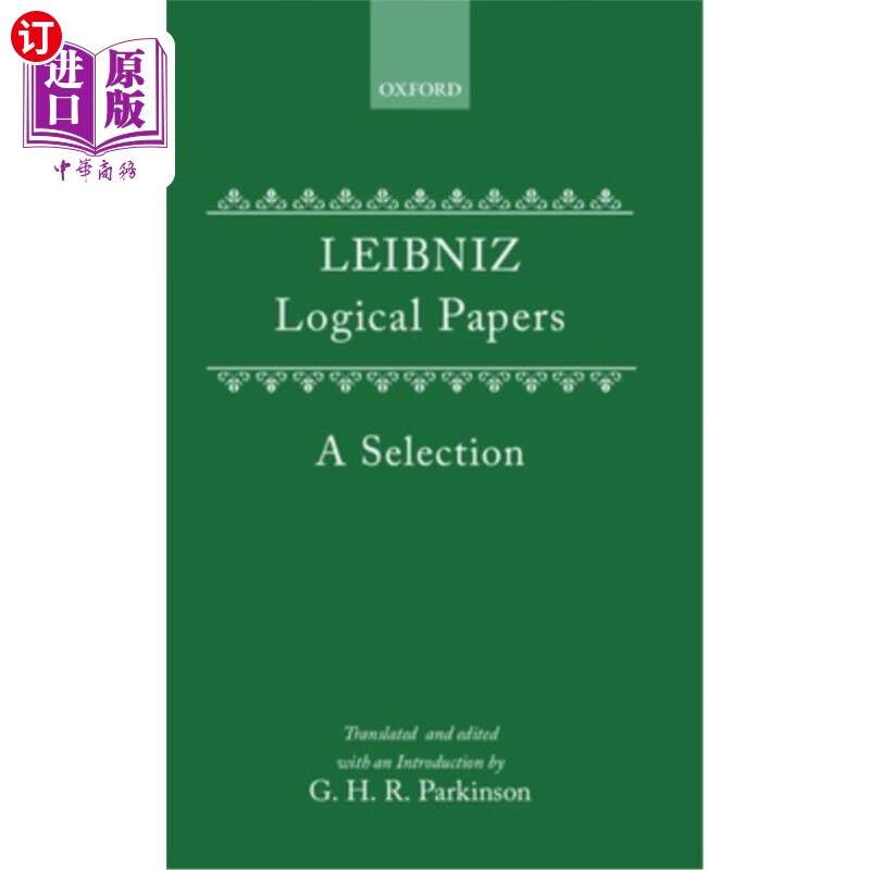 海外直订Logical Papers: A Selection 逻辑论文：选集