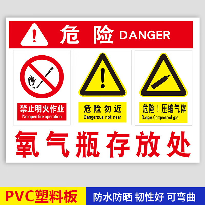 瓶二氧化碳瓶氩气瓶瓶空气瓶汽油废机油柴油油漆酒精危险安全警示标志