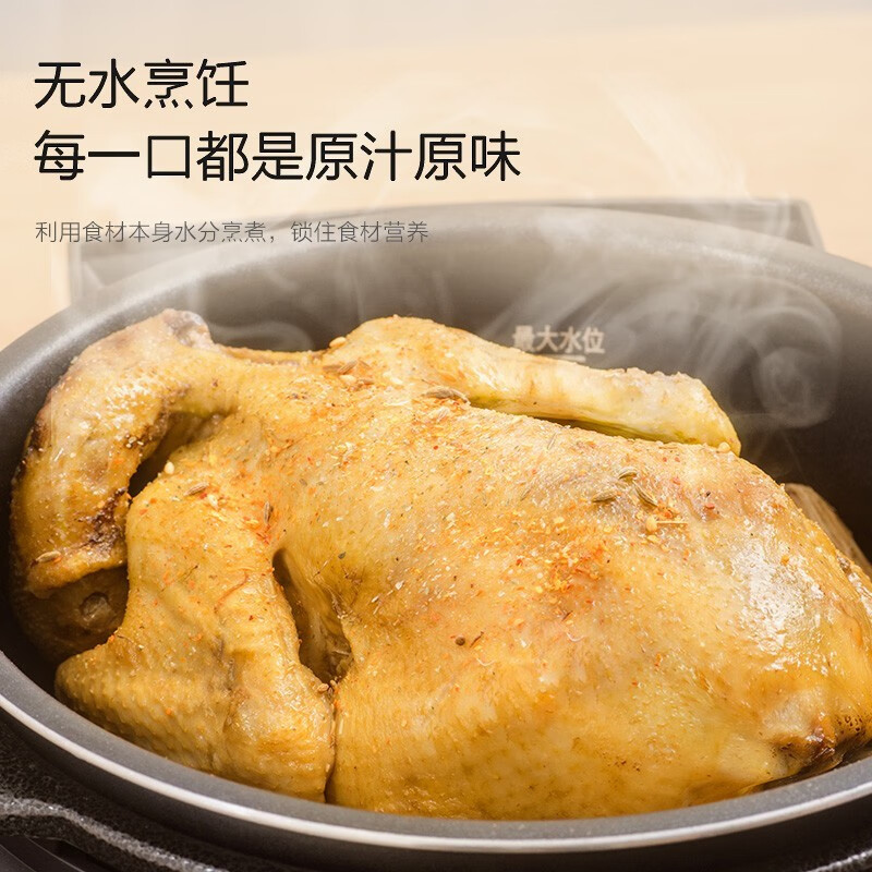 爱丽思(IRIS) 爱丽思电压力锅家用高压锅电饭煲火锅智能多功能电饭锅IRIS大容量 2.2L白色【点阵屏】 2.2L