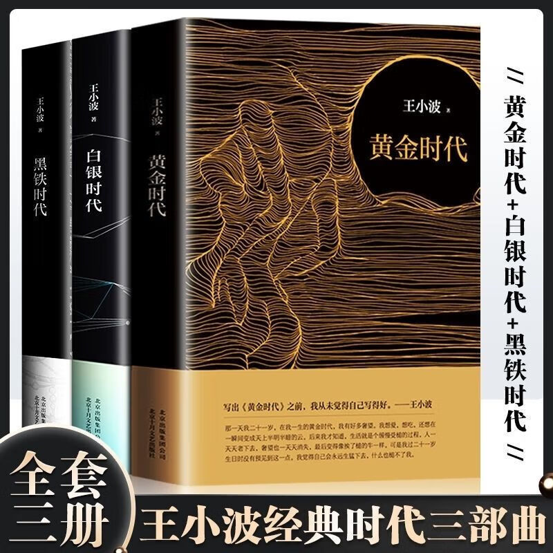 王小波时代三部曲中长篇小说黄金白银黑铁完