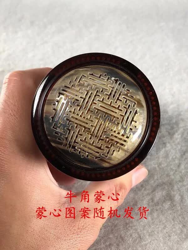 霸蓝 上海老谭蝈蝈罐 上海老谭茶色竹丝双窗带蒙心60亚有机蝈蝈罐蝈蝈