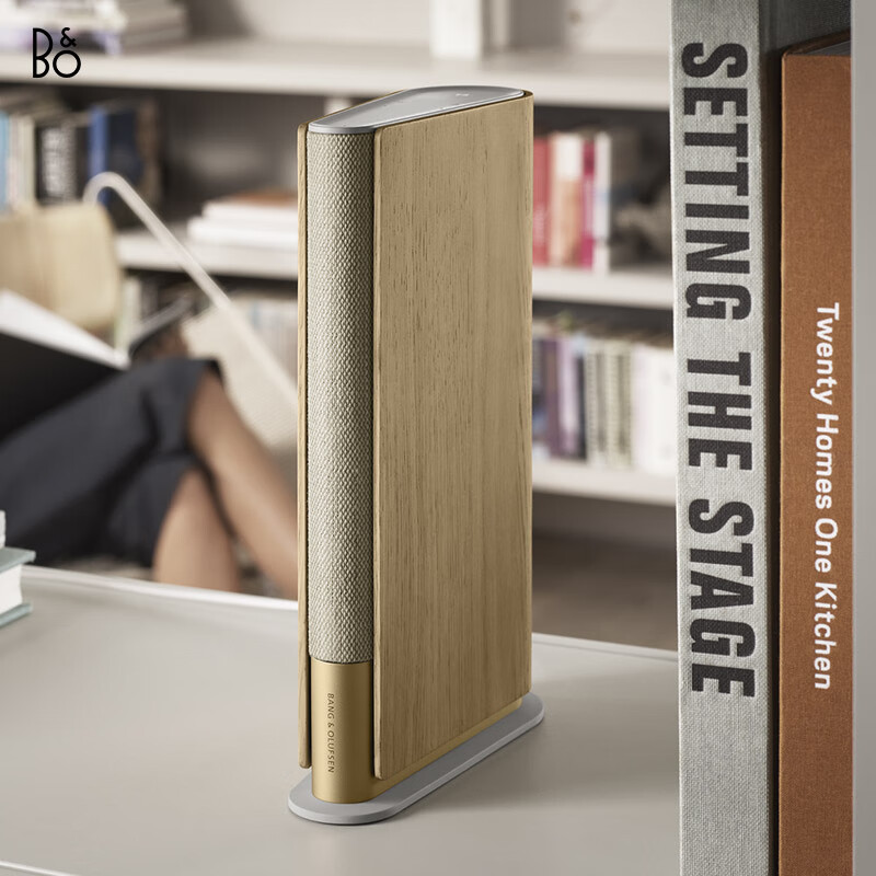 B&O Beosound Emerge 纤薄家用蓝牙音响音箱 丹麦bo大功率全频段扬声器 室内桌面音响 金色