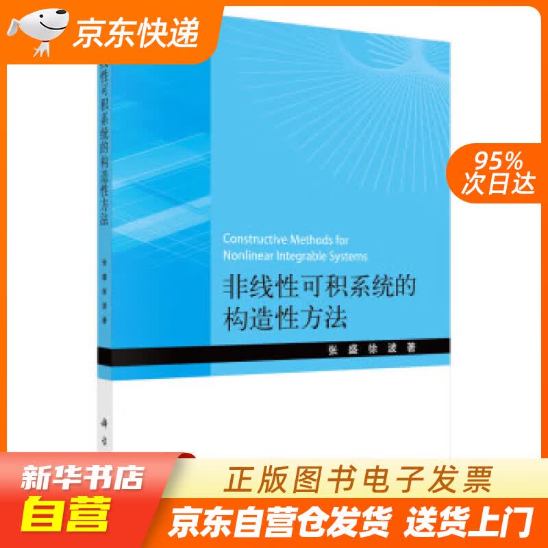 【新华书店正版】非线性可积系统的构造性方法 张盛,徐波