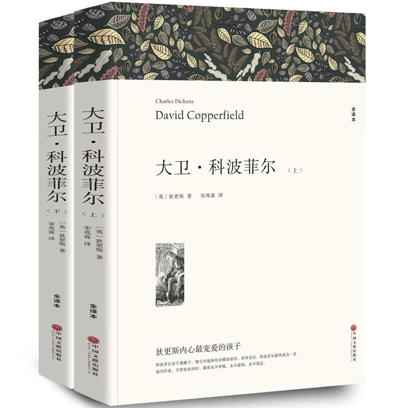 大卫科波菲尔正版 查尔斯狄更斯/著 高中生版高一阅读课外书全译本原著中文版无删减完整版世界名著课