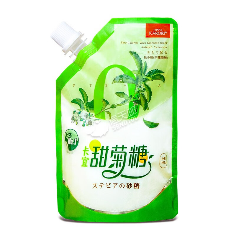 karori卡宜甜菊糖2g*40条/盒(轻量装)0热量0卡路里甜健康又美味 冷热
