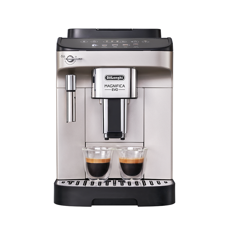 德龙（Delonghi）咖啡机 E系列 意式全自动咖啡机 家用 手动卡布奇诺系统 欧洲原装进口 E Plus