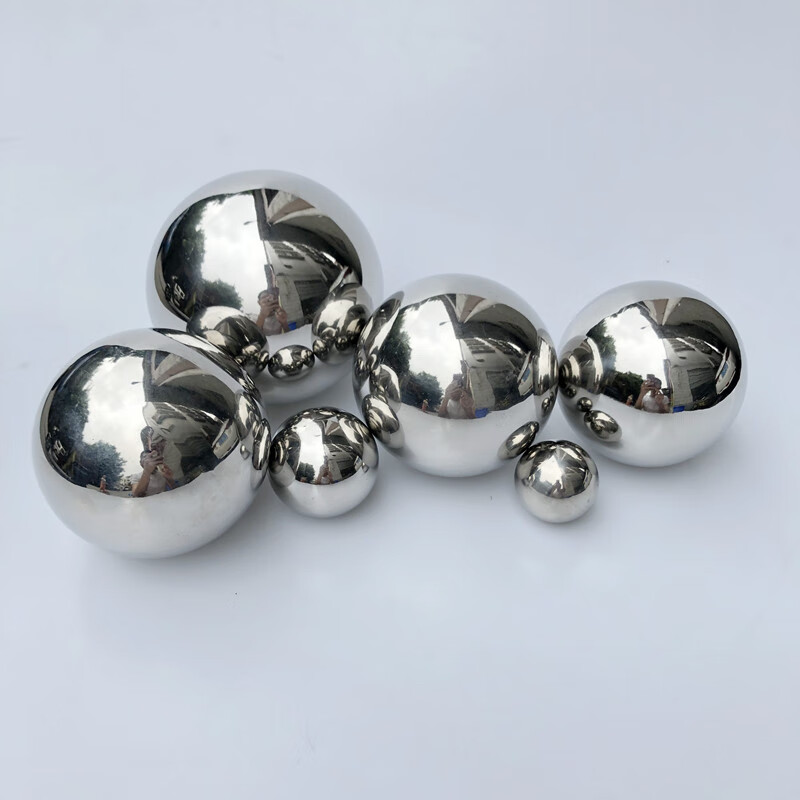 晶黎国标304不锈钢圆球空心球装饰球无缝钢珠轴承滚球 艺术摆件球