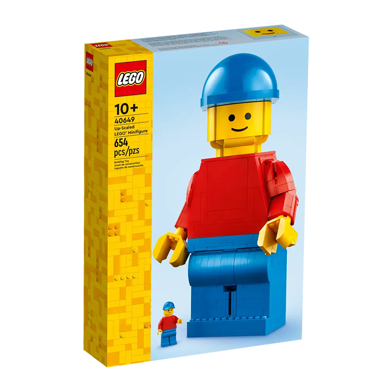 LEGO 乐高 40649 放大版乐高小人仔