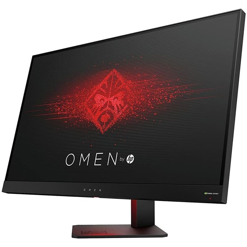 惠普（HP）OMEN 27暗影精灵游戏电竞显示器 QHD 165Hz 1ms响应 低延迟快速响应 黑色 27英寸