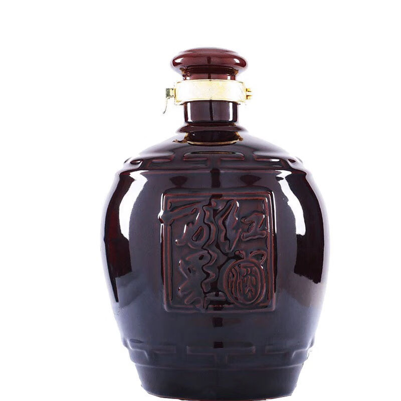5l/坛 枣木杠原浆酒 枣成功枣酒 53度 三斤坛 53 斤坛 53