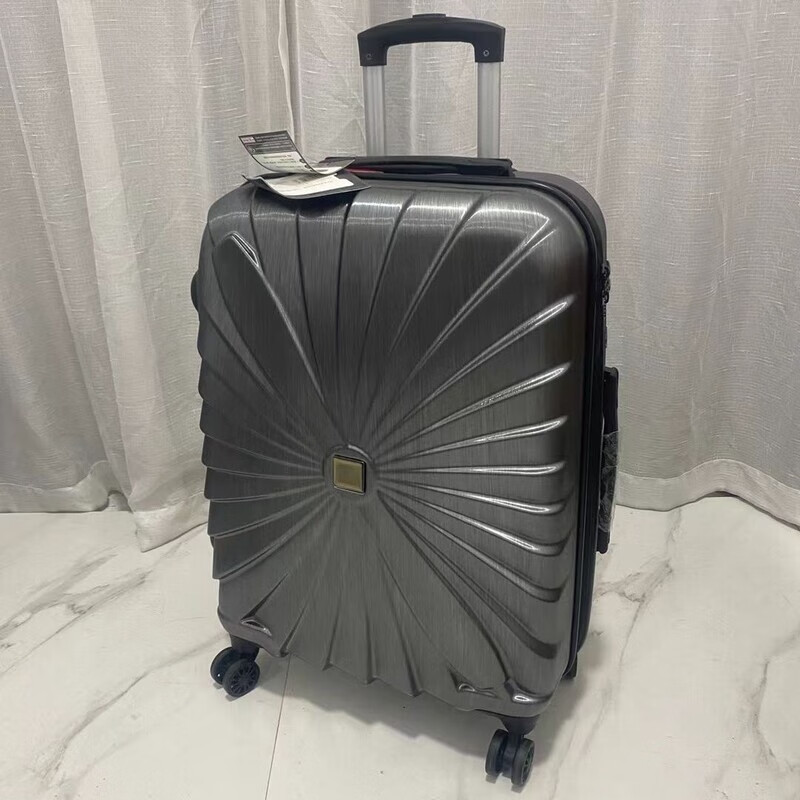 川布titan拉杆箱24寸行李箱轻便时尚登机学生机箱密码箱旅行箱超轻 黑