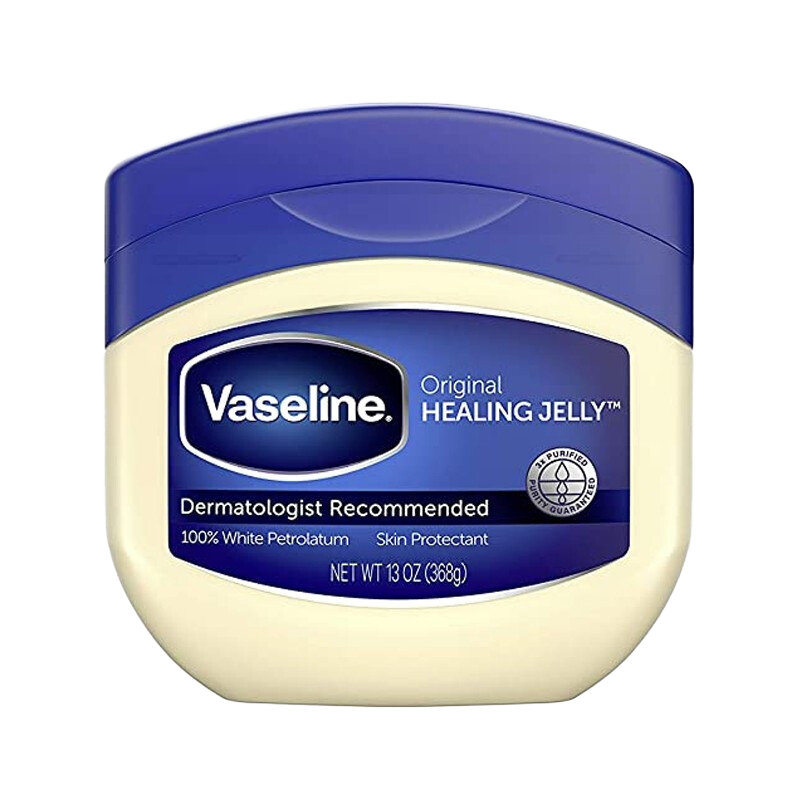 凡士林Vaseline美國進口純凡士林油藍罐 萬用膏超大罐 滋潤補水防干裂 368g 1罐 長久滋潤補水