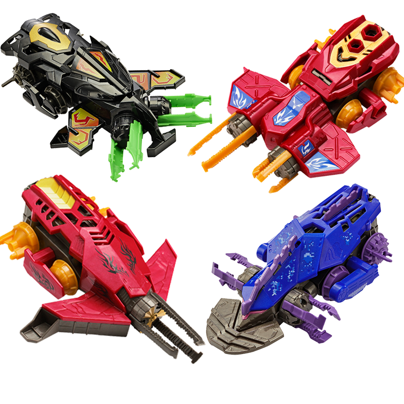 炫斗战轮战车 儿童激斗电动玩具战车套装炎龙战刃决战套装双龙飞刃