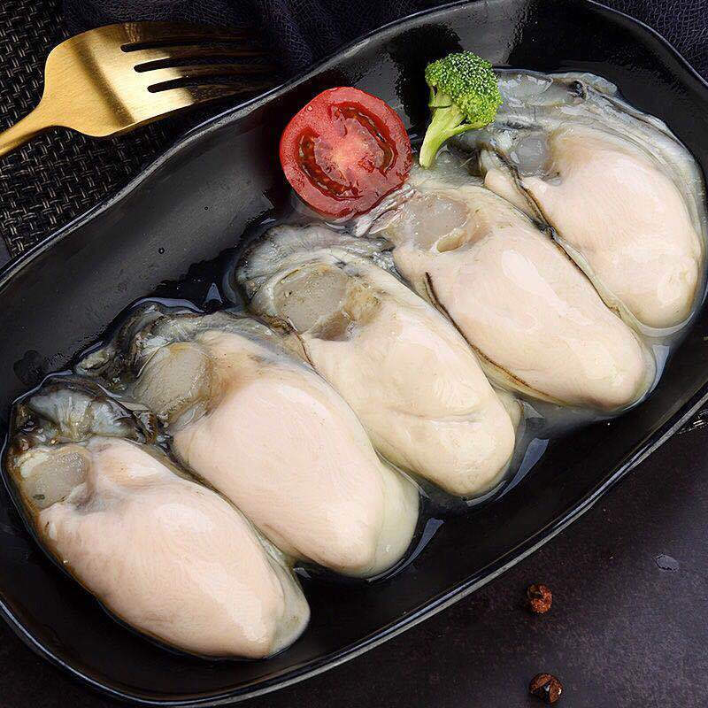 魃鲜 新鲜生蚝肉广东现剥去壳即食牡蛎肉海蛎子肉 1斤500g