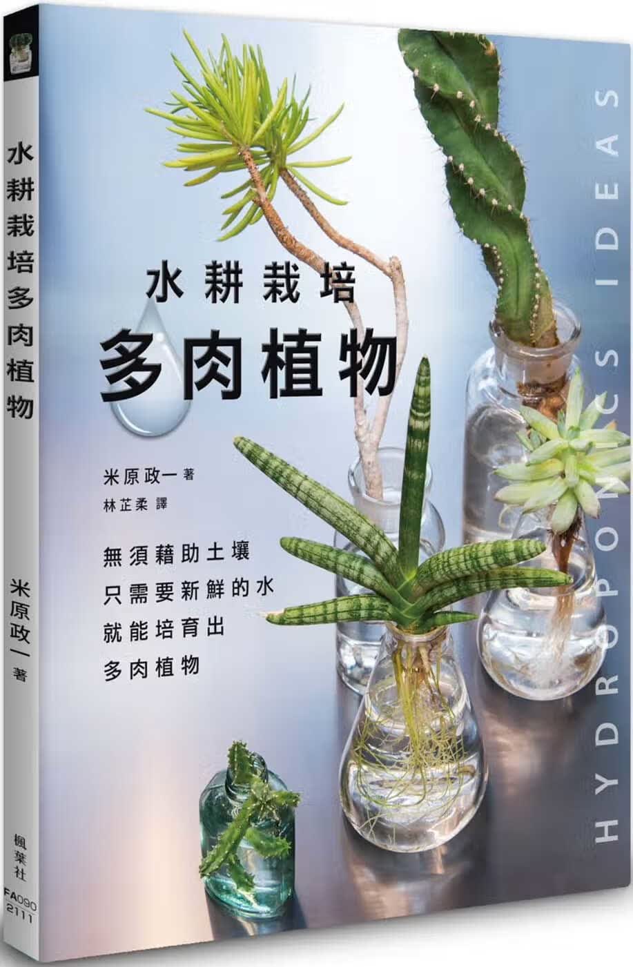 预售 米原政一 水耕栽培多肉植物 枫叶社文化