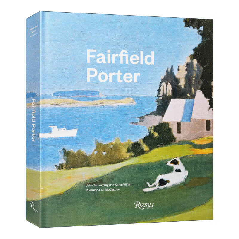 英文原版  fairfield porter 费尔菲尔德波特绘画作品集 精装 英文版