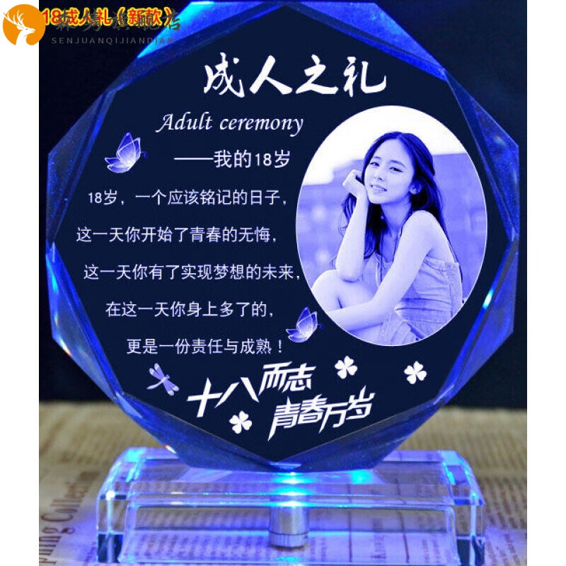 成人礼物创意十八成年礼女生日礼物diy特别男孩同学高考 成人礼模板四