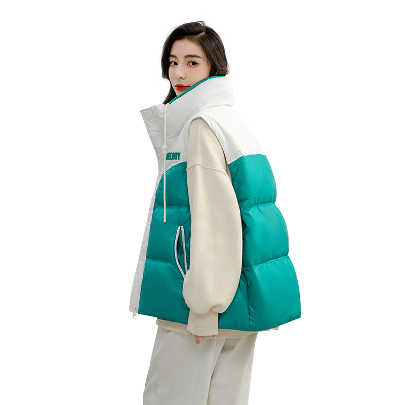 ѼѼ��YAYA����������Ů�⴩�ﶬ�¿�������Ůͬ����ñ���б������޷�����  ��ɫ-YE4C604061E M (160) (����100-115��)