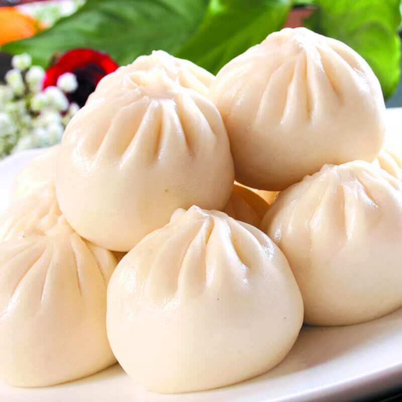 萝卜丝包扬州包子速冻早餐面点加热即食早茶特产小吃300g