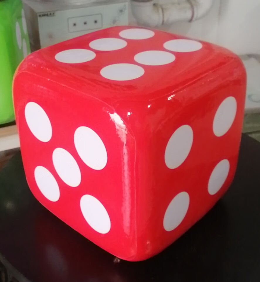 赛普达骰子大号泡沫大骰子大型骰子大筛子大码户外大色子游戏道具团建