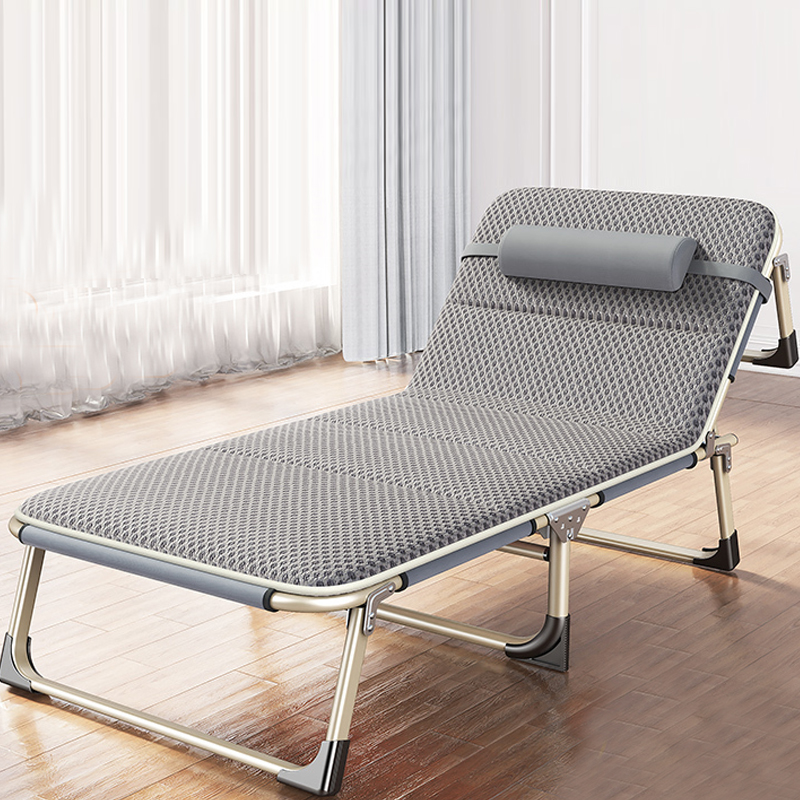 俊小伙折叠床单人躺椅折叠椅午休行军床午睡单人折叠床办公室简易陪护