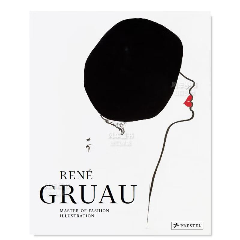 【现货】雷内·格鲁Rene Gruau 时装插图 英文艺术画集原版进口画册图书书籍