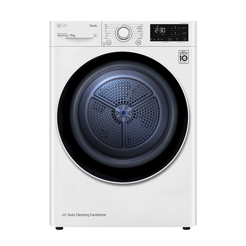 LG|�ֽ� ��ɻ� RH10V3AV6W 10Kg,˫ת�ӱ�Ƶ�ȱ�,30���ӿ��,��������,˫����ë����,��ɫ 3578.16Ԫ(������)