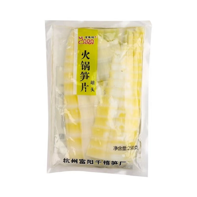 富春龍水煮火鍋筍片250g