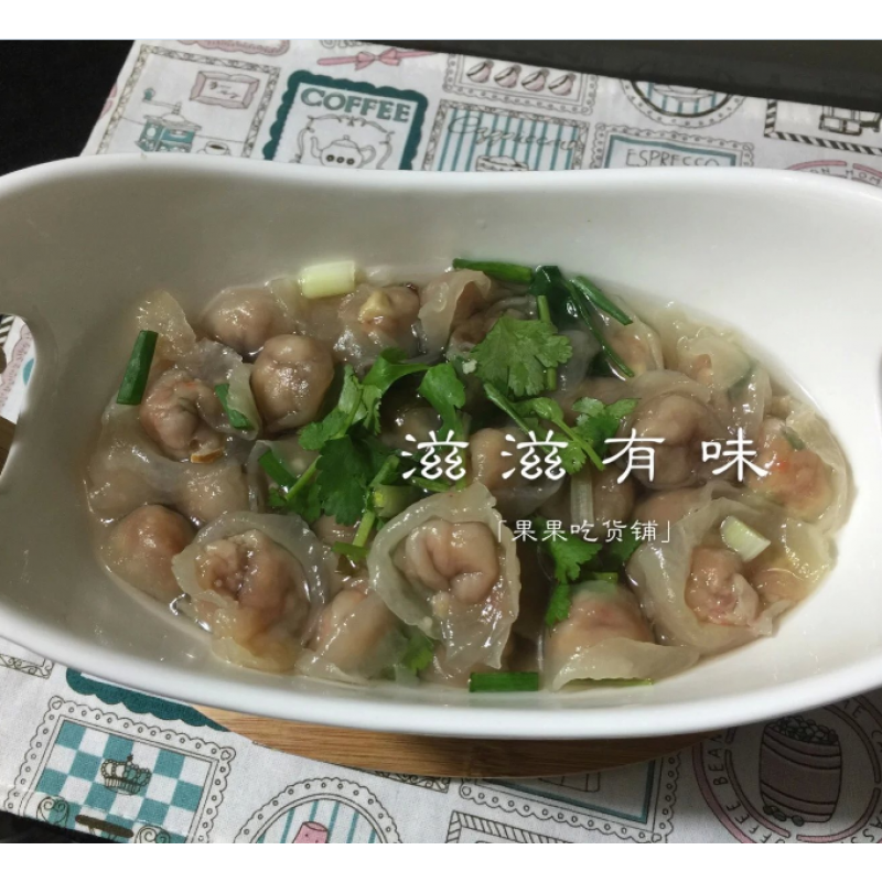 雷禾泽矾山肉燕温州苍南小吃 手工燕皮馄饨 有嚼劲传统手艺生鲜袋装