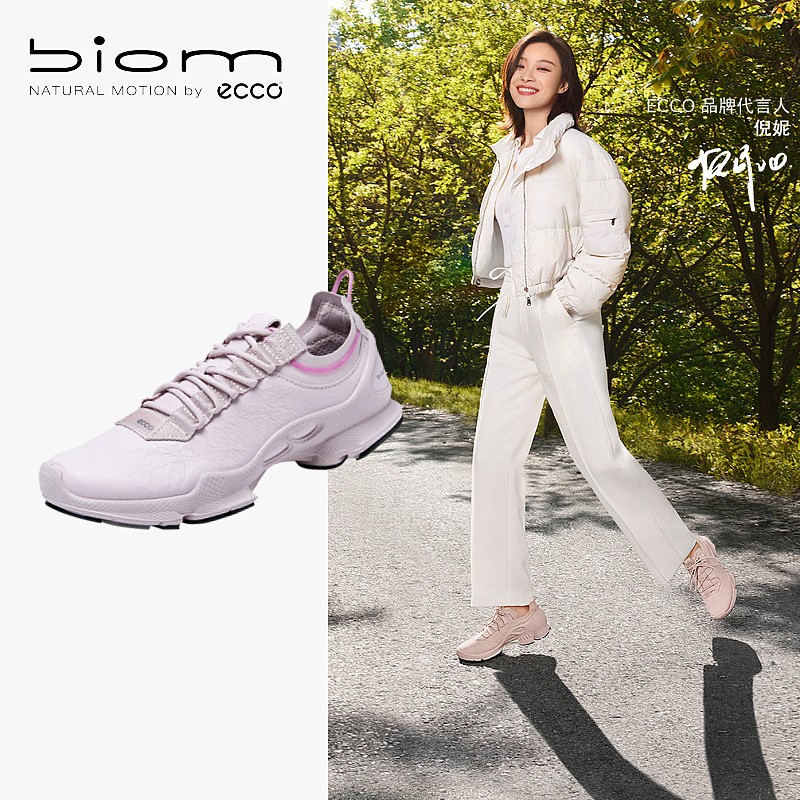 爱步(ecco)【biom】运动鞋女 2024年户外休闲防滑跑步鞋 健步c系列