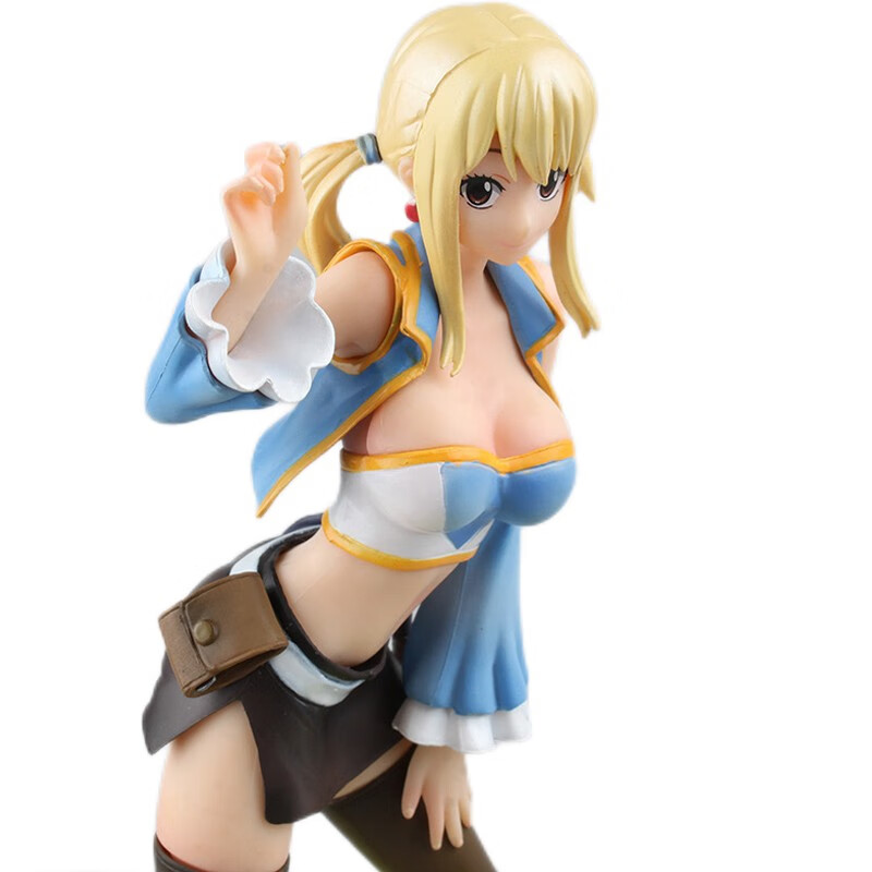 创京懿选的尾巴 露西 格雷  艾尔莎女王公仔模型 摆件装饰动漫周边