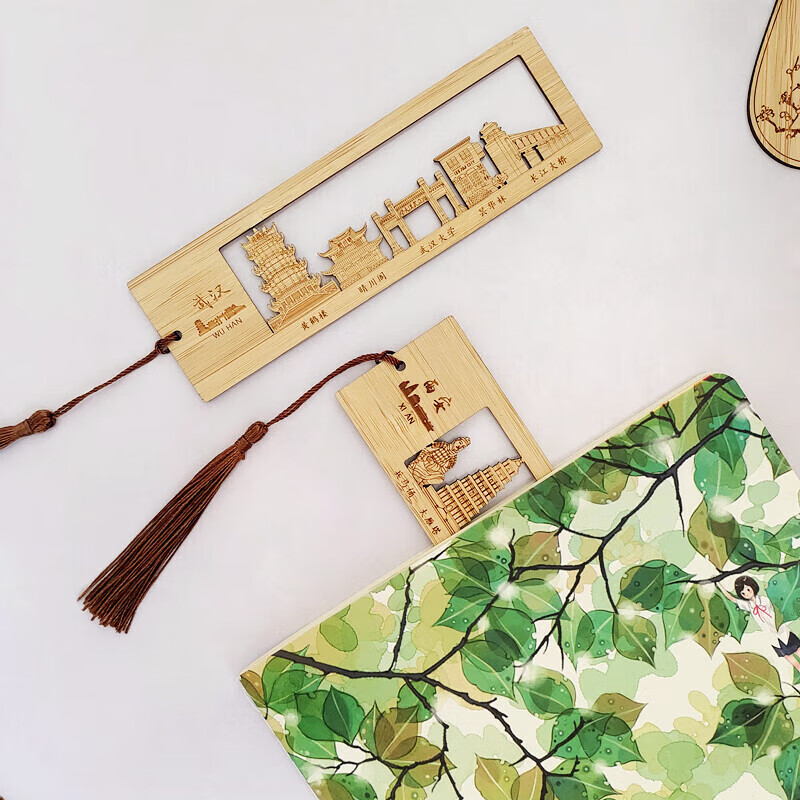 文创博物馆城市中国风北京广州青岛西安澳门旅游纪念品书签伴手礼 北京