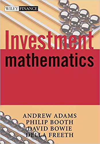 预订Investment Mathematics