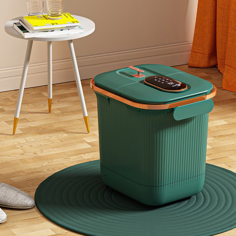 BRIOTA【德国品牌】泡脚桶全自动按摩足浴盆电动加热恒温高深桶泡脚盆家用足浴桶生日礼物 【豪华尊享款】全自动深桶+电动按摩+水电分离