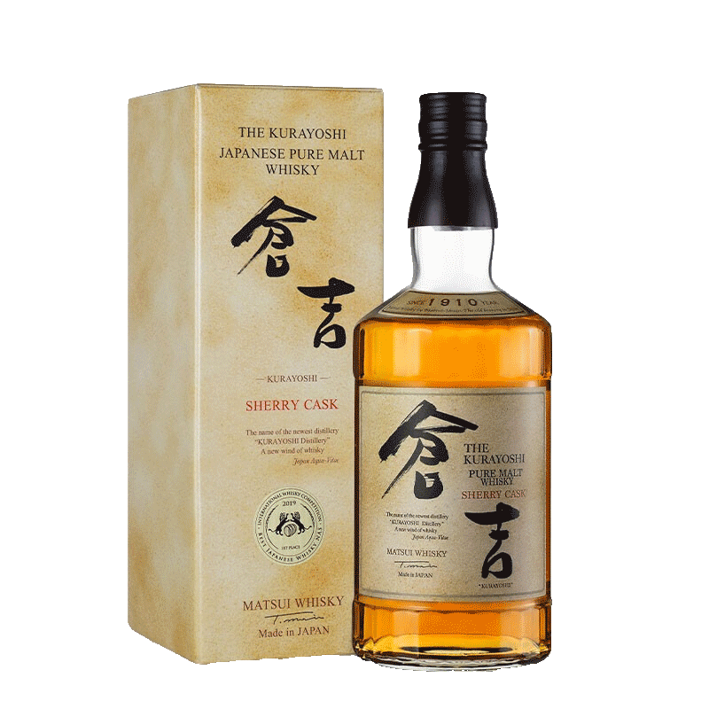 仓吉(kurayoshi)雪莉桶纯麦威士忌 日本原瓶进口洋酒 威士忌 仓吉雪莉