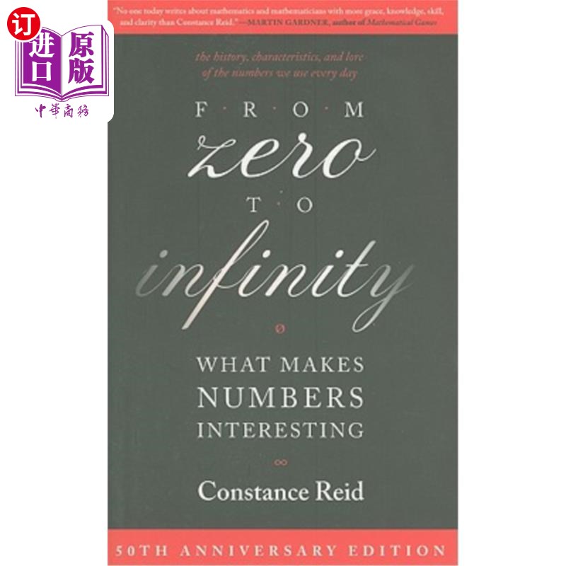 海外直订from zero to infinity: what makes numbers interesting 从