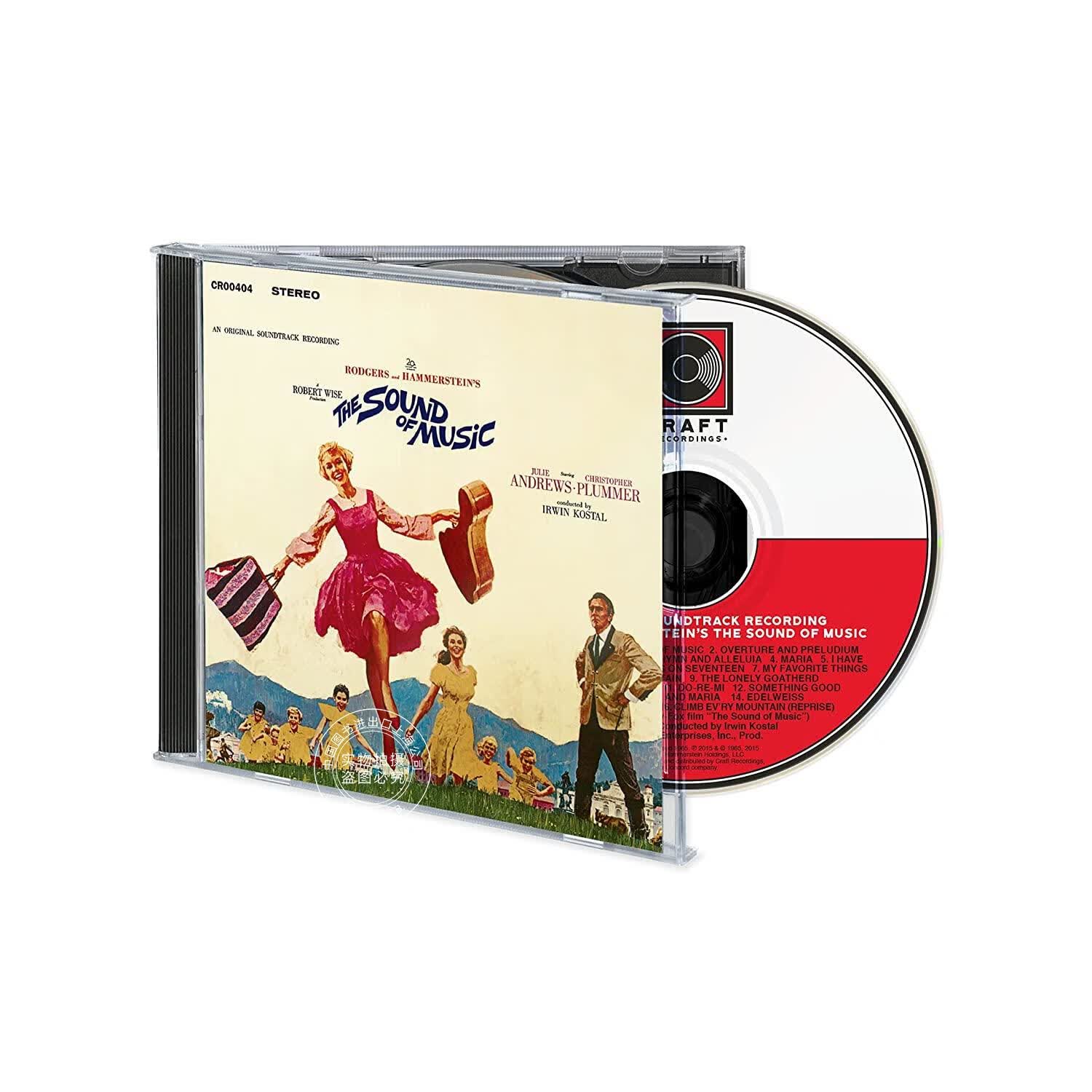现货 [中图音像]进口cd 音乐之声 电影原声 the sound of music