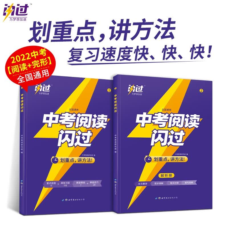 2023初中英语中考阅读闪过