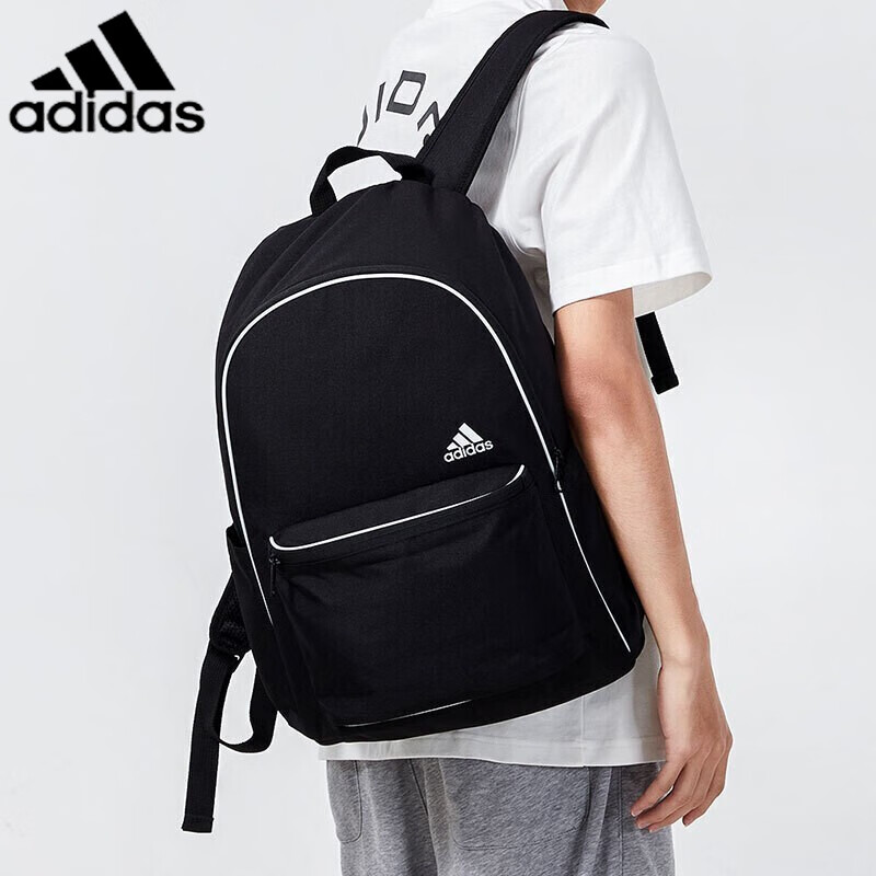 adidas阿迪达斯背包男女新款大容量学生书包运动包多功能时尚双肩包