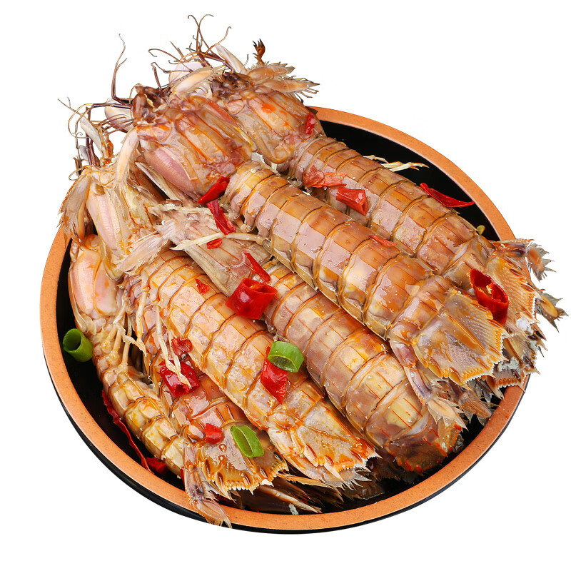 十里馋麻辣皮皮虾肉  即食 熟食海鲜即食罐装小零食冷冻琵琶虾扒虾爬