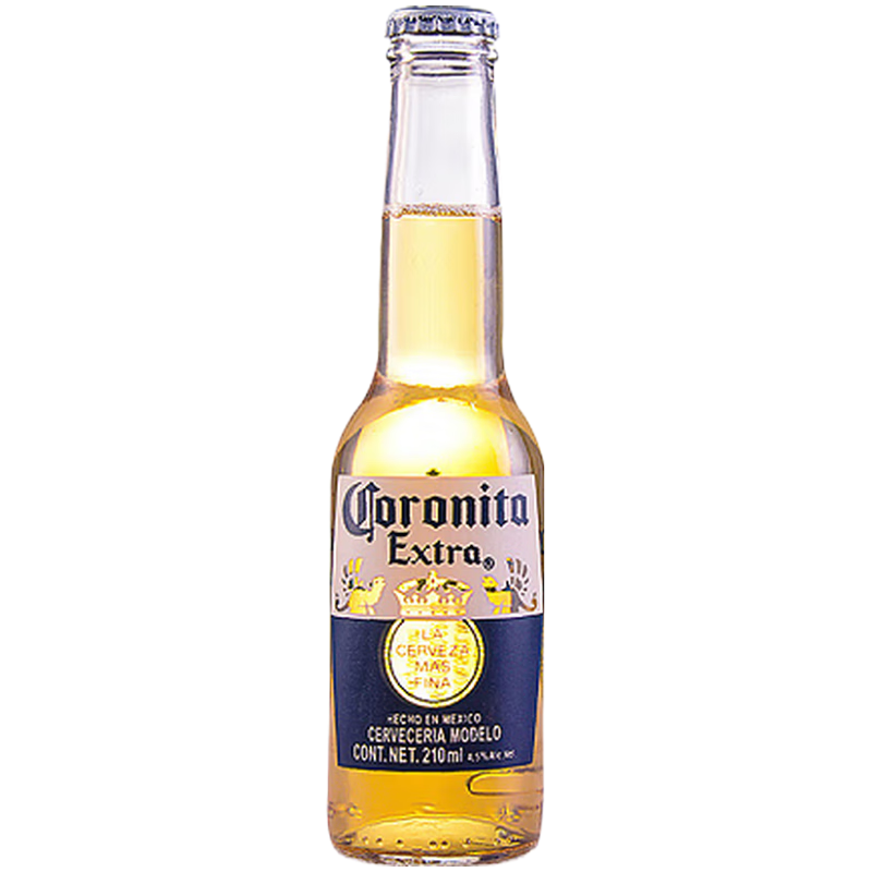 墨西哥原装进口 科罗娜(Corona)墨西哥风味啤酒 210ml*24瓶 整箱装非330ml拉格特级 210ml*24瓶